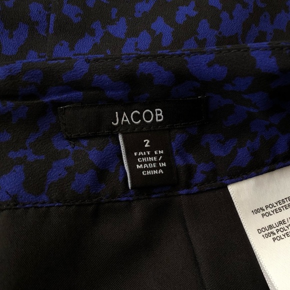 Blue Skirt with Ruffle Detail - Picture 4 of 4